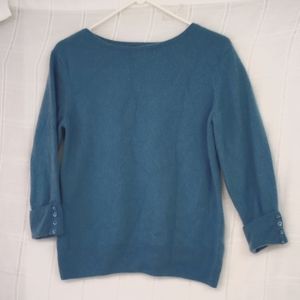 Cashmere Sweater, Lite Blue, Sz 10, NWOT